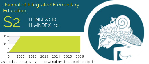 Journal of Integrated Elementary Education Sinta 2